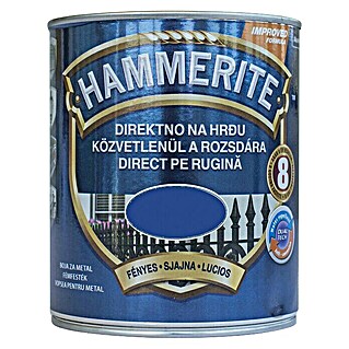 Hammerite Lak u boji (Tamnoplave boje, 750 ml)