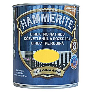 Hammerite Lak u boji (Žute boje, 750 ml)
