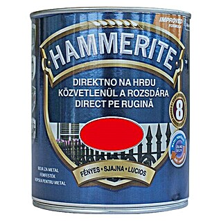 Hammerite Lak u boji (Crvene boje, 750 ml)