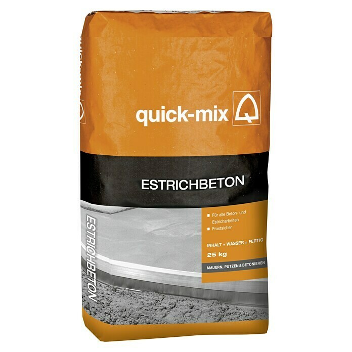 quick-mix Estrichbeton