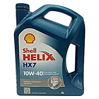 Motorno ulje Helix HX7 10W-40 (10W-40, 4.000 ml)