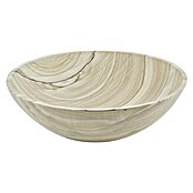 Cipì Nasadni okrugli umivaonik (40 x 40 cm, Kamen, Pijesak)