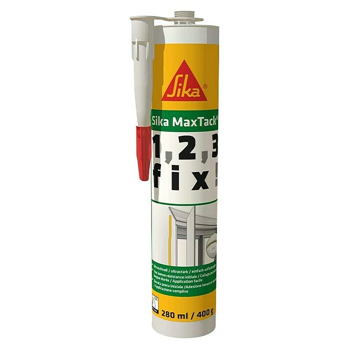 Sika Montažno lepilo  (280 ml, 400 g) | 5545 - Imprägnieren/Abdichten | FADA - Mauern Renov  Ausgleichen | FAD - Baustoffe | FA - Baustoffe | F - Baustoffe | BAUHAUS
