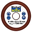 Einhell Schleifscheibe BG-CS 85 E (Durchmesser: 108 mm, Stärke: 3,2 mm, Passend für: Einhell Akku-Sägekettenschärfgerät GE-CS 18 Li) | BAUHAUS