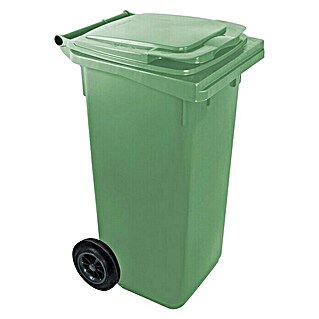 Kanta za otpad s kotačima (120 l, Zelene boje)