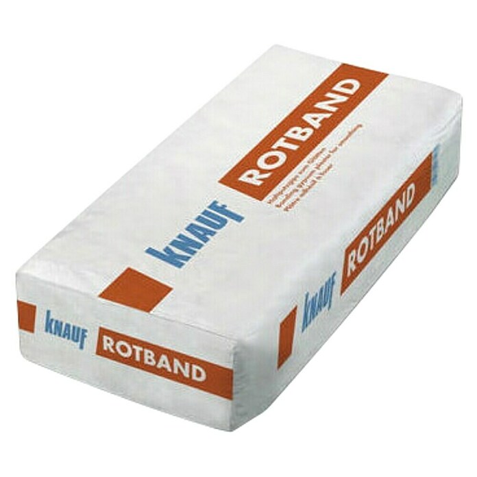 Knauf Rotband Lepilni mavčni omet  (25 kg, Omet) | 5585 - Grundputze | FADE - Mineralische Putze | FAD - Baustoffe | FA - Baustoffe | F - Baustoffe | BAUHAUS