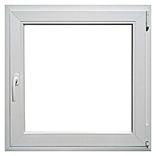 PVC prozor s kvakom (100 x 100 cm, Smjer otvaranja: Desno)