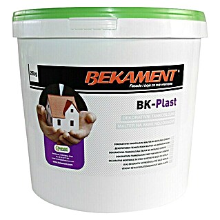 Bekament Završna dekorativna žbuka BK-Plast (25 kg, Bijele boje)