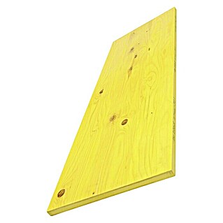 Građevinska oplata žuta (D x Š x V: 2.000 x 500 x 27 mm)
