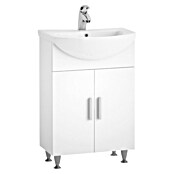 Kupaonski komplet Picco  (Ukupna širina kupaonskog namještaja: 57 cm, Bijela, Sjaj) | BAUHAUS
