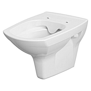 Cersanit Carina Zidna WC školjka bez ruba (Bijele boje, Keramika)