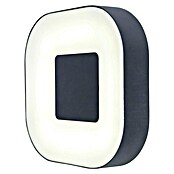 Lutec Aplique exterior LED Ublo Cuadrado (1 luz, 7,5 W, Blanco cálido)