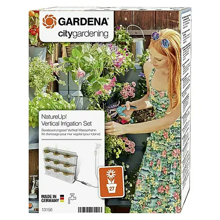 Gardena  Bewässerungs-Set NatureUp! Vertikal Wasserhahn