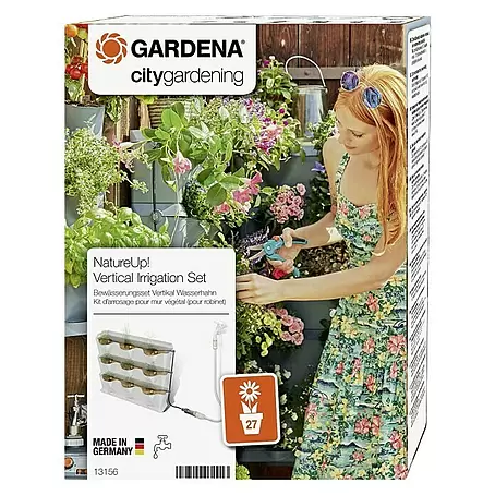 Gardena  Bewässerungs-Set NatureUp! Vertikal Wasserhahn