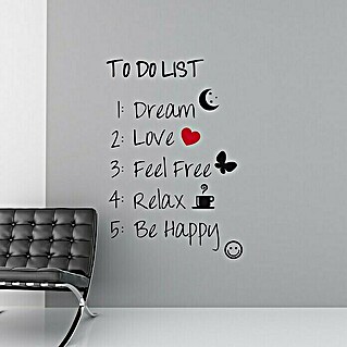 Okrasna nalepka To do list (68 x 48 cm)