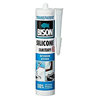 Bison Sanitarni silikon (Prozirno, 280 ml)