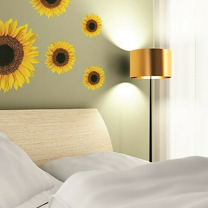 Nalepka z gibljivimi očmi Sunflower  (Š x V: 31 x 21 cm, 2 -del.) | 6183 - Wandtatoos | HBDG - Spezialtapeten | HBD - Tapeten | HB - Tapeten | H - Innendeko/Farben | BAUHAUS