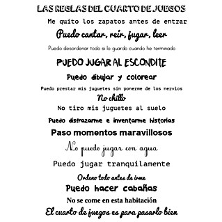 Adhesivos decorativos Juegos (An x Al: 48 x 68 cm)