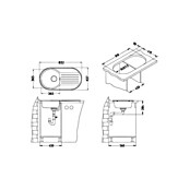 Alveus Vgradno korito Form 40  (Nerjavno jeklo) | 4173 - Einbauspülen Edelstahl | DCFC - Spülen | DCF - Küche | DC - Sanitärinstallation | D - Sanitär | BAUHAUS