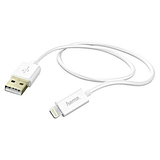 Hama Cable USB Lightning (1,5 m, Blanco)