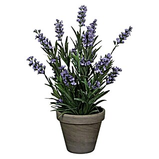 Umjetna biljka Lavanda (Visina: 33 cm, Plave boje, Plastika)