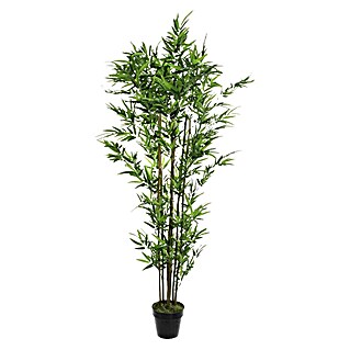 Umjetna biljka Bambus (Ø x V: 60 x 180 cm, Zelene boje, Plastika)