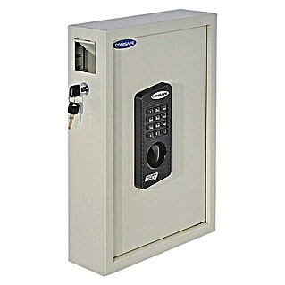 Rottner Schlüsselschrank Keytronic 48 EL (Anzahl Haken: 48 Stk., 110 x 300 x 450 mm, Elektronisches Zahlenschloss)