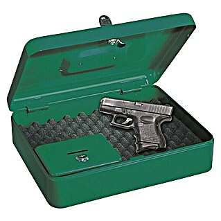 Rottner Kutija za odlaganje oružja (30 x 24 x 9 cm, Zelene boje)