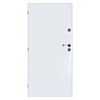 Metalna ulazna vrata Tango (D x Š x V: 95 x 950 x 2.070 mm, DIN lijevo, Bijele boje)