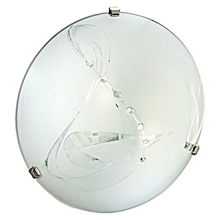 Ferotehna Stropna svjetiljka Serenity (120 W, D x Š x V: 400 x 400 x 100 mm, Bijela-prozirna, E27)