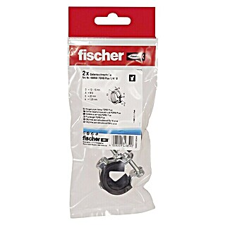 Fischer Rohrschelle FGRS Plus (¼″, Spannbereich: 20 mm - 24 mm, Stahl, 2 Stk.)