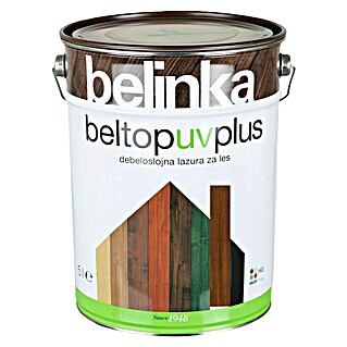 Lazura za les Beltop UV plus 9 Palisander (5 l, Svilnati sijaj)