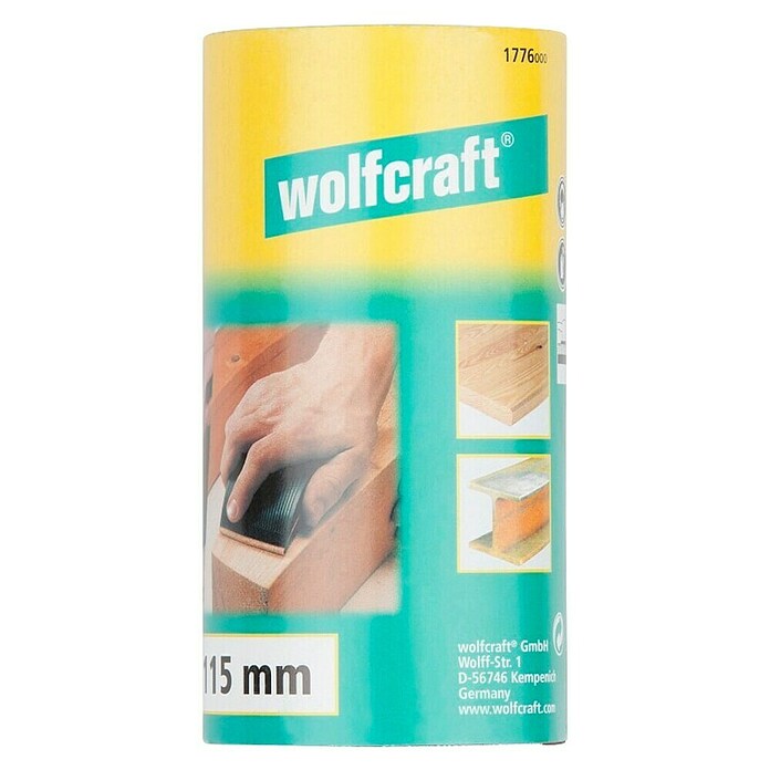Wolfcraft Brusni papir  (Širina: 115 mm, Granulacija 240) | BAUHAUS