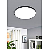 Eglo LED-Deckenleuchte rund Zubieta (24 W, Schwarz/Weiß, Ø x H: 450 x 55 mm)