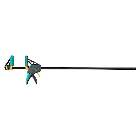 Wolfcraft Tornillo de apriete monomanual EHZ PRO (Anchura de sujeción: 915 mm, Fuerza de tensión: 1.200 N, Apertura máxima: 100 mm)