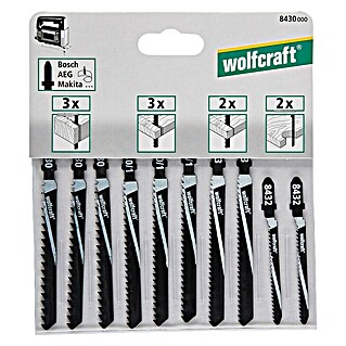 Alpha Tools Stichsägeblatt-Set (10 -tlg., T-Schaft)
