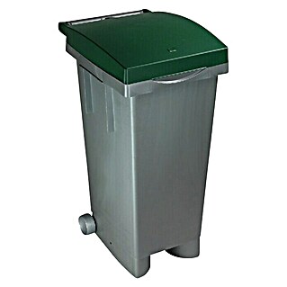 Standardna kanta za smeće Bigata  (80 l, Plastika, Sive boje)