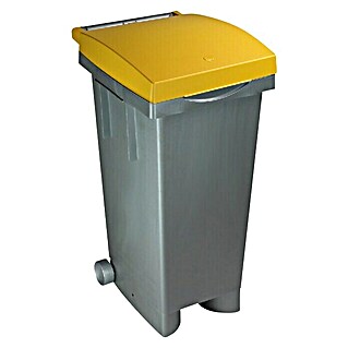 Standardna kanta za smeće (80 l, Žuta-siva)