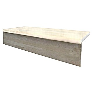Robna letev za stopnico (Do x Š x V: 1.100 x 140 x 18 mm, Bukev)