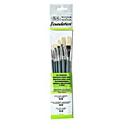 Winsor & Newton Foundation Set kistova od čekinja kratke drške  (6 Kom., Svinjske čekinje) | BAUHAUS