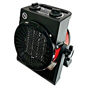 Voltomat HEATING Calefactor cerámico (2.000 W, Rojo/Negro, 12,5 x 22,7 x 24 cm)