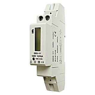 Digitalno električno kontrolno brojilo (230 V, 80 x 18 x 65 mm)