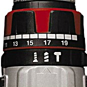 Einhell Power X-Change Taladro atornillador percutor de batería TE-CD 18 Li-i BL (18 V, Iones de litio, 2 Ah, 2 baterías, Número de revoluciones de marcha en vacío: 0 r.p.m. - 1.800 r.p.m.)