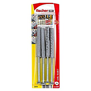 Fischer Dolgi zidni vložek SXRL (Ø x Do: 10 x 80 mm, Ugreznjena glava, 4 kos)