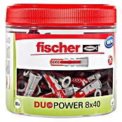 Fischer Komplet tipli DUOPOWER 8 x 40 NV  (Promjer tiple: 8 mm, Duljina tiple: 40 mm, 80 Kom.) | BAUHAUS