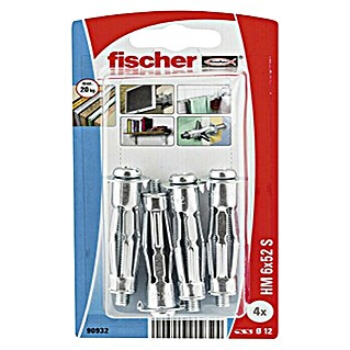 Fischer Metalna tipla za šupljine HM (Duljina tiple: 52 mm, Metal, 40 Kom.)