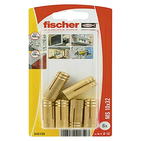 Fischer  Messingdübel