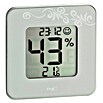 Termo-higrómetro Reloj plata (Temperatura actual, 10,4)