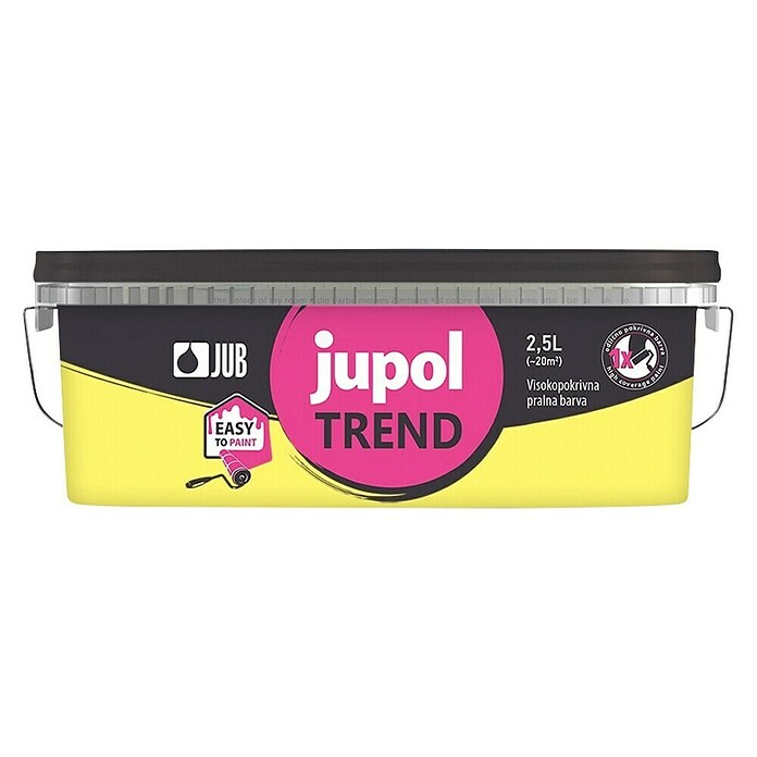 Jub Boja za zid Trend Lemon  (Limunsko žuta, Mat, 2,5 l) | BAUHAUS