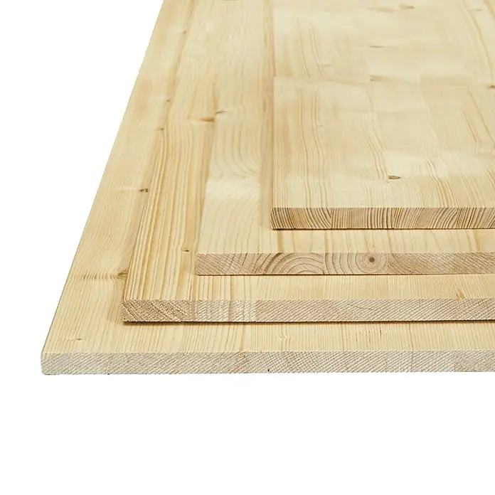Rettenmeier Tablero de madera laminada - Abeto rojo, 2.400 x 200 x 18 mm - Tablones de madera de pino en diferentes grosores, perfectos para proyectos de bricolaje y construcción de muebles.